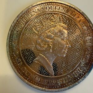 Queen Elizabeth II Silver Coin
